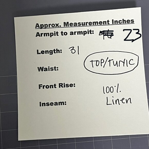 J Jill Love Linen Navy Tunic 2X - Picture 5 of 5